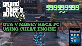 GTA 5 Cheat Engine hack PCUnlimited money amp more Latest [upl. by Ativla]