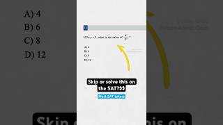 Skip or solve this on the Digital SAT👀 digitalsat satprep [upl. by Letnahs]