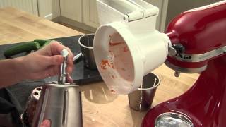 KitchenAid® Slicer  Shredder Attachment [upl. by Anawek116]