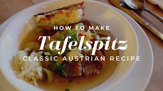 How To Make TAFELSPITZ The Classic Austrian Way [upl. by Kristoffer]