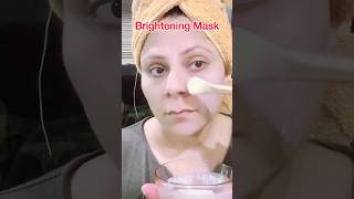 Homemade face mask skin brightening short foryou facemask fypシ゚viral [upl. by Rocca]