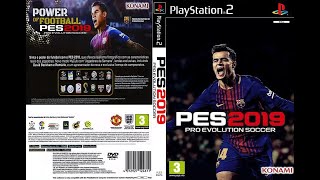 PES 2019  Axl Edition DVD ISO PS2 SÓ TIMES EUROPEU UM CLASSICO DO PLAYSTATION 2 Axl Edition [upl. by Picardi]