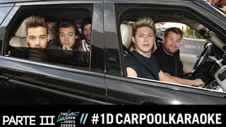 One Direction Carpool Karaoke com James Corden  Parte III Legendado  PTBR [upl. by Eiuol]