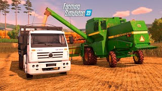 COLHEITA DE ARROZ NO SUL DO BRASIL  FARMING SIMULATOR 22  EP 30 SUL DO BRASIL [upl. by Sergius]