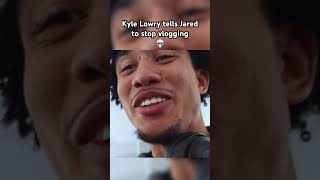 Kyle Lowry tells me to stop vlogging 💀 jaredmccain [upl. by Heather]