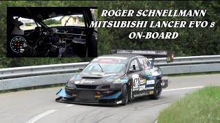 BERGRENNEN REITNAU 2024  ROGER SCHNELLMANN  MITSUBISHI LANCER EVO 8  ONBOARD  BY BELLUNOVIDEO [upl. by Takken]