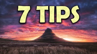 7 IMPORTANT Photography TIPS I have learned [upl. by Hailed]