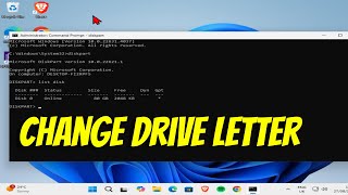 How To Change Drive Letter Using Command Prompt [upl. by Teodora]