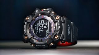 35th Anniversary GPRB1000TF Magma Ocean GPS Rangeman GShock watch unboxing amp review [upl. by Jarlath]