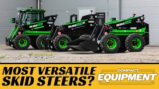 Is This the Most Versatile Skid Steer Lineup on the Market Firstgreen Industries Electric Loaders [upl. by Kristen]