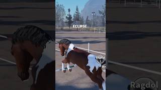 HORSEY U DONT SEE THIS😋viral horse cowandhorseyto11k blowup equestrian funny relatable [upl. by Noral]