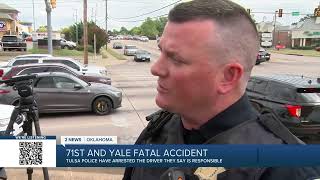 Man arrested accused of negligent homicide in deadly 71st and Yale wreck [upl. by Airehs]