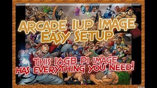 Arcade 1UP Retropie Mod 16GB Image Budget Image with an Amazing Intro Video [upl. by Allisirp343]