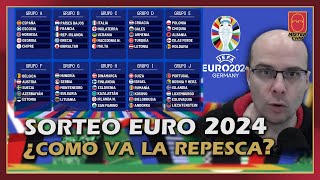 ¡¡SORTEO de la EUROCOPA 2024 Así quedan los grupos y os explico COMO FUNCIONA LA REPESCA [upl. by Ycnahc466]