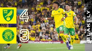 ONEL BAGS BRACE AT CARROW ROAD ✌️  HIGHLIGHTS  Norwich City 43 Stevenage [upl. by Schluter118]