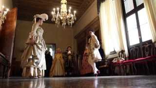 Learn how to dance the Minuet  Venice Carnival 2014 [upl. by Eglantine212]