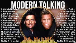 Modern Talking Best Songs ✌ Modern Talking Top Hits ✌ Modern Talking Playlist Collection [upl. by Lehman]