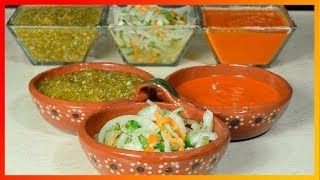 Tradicionales Salsas Mexicanas Deliciosas [upl. by Yentihw]