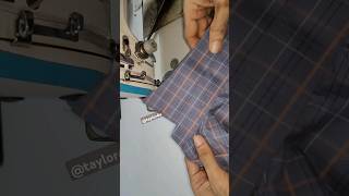 how to shirt collar neck cutting and attaching sewing tutorial [upl. by Tnilf]