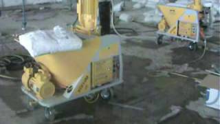 PLASTERING AND COATING MACHINE UTIFORM QUATTRO [upl. by Connell438]