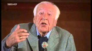 HansGeorg Gadamer  quot und das Verstehen der Weltquot Vortrag [upl. by Valeria]