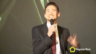 Tom Hiddleston  live on stage QampA Popcorn Taxi  part 1 [upl. by Kare]