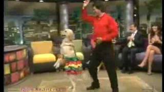 Perro bailando con su deño Espectacular [upl. by Enitsuj]