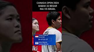 Canada open Praveen JordanSerena Kani Vs Israel [upl. by Norra617]