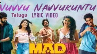 Nuvuu navvukutu velipomake 🎵🎵🎶Telugu lyrics songs II Santhosh shoban II Melody Playback Singers [upl. by Fin916]