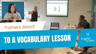 How to Teach Vocabulary  Teacher Trainer reacts to a Vocabulary Lesson [upl. by Rettig]