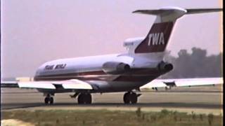 Historic TWA Boeing 727231Adv Arriving amp Departing ONT [upl. by Dusen]