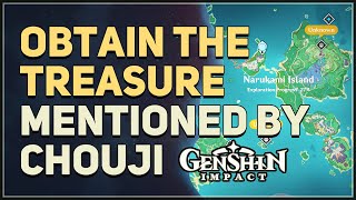 Obtain the treasure mentioned by Chouji Genshin Impact [upl. by Pahl]