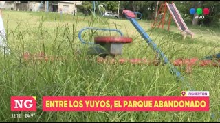 Parque abandonado en Fisherton  Telefe Rosario [upl. by Ojillek]