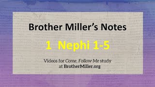 Come Follow Me  1 Nephi 15 [upl. by Naid357]