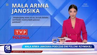 TVP Polonia o Małej Armii Janosika w Watykanie💛🤍🎻 [upl. by Parrish]