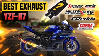 Yamaha YZFR7 Exhaust Sound🔥 AkrapovicArrowLeoVinceM4Over RacingSC ProjectToceYoshimura [upl. by Idaf]