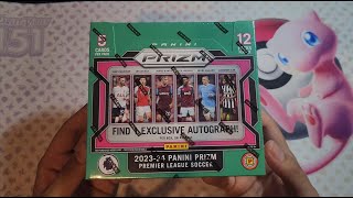 Panini Prizm English Premier League 20232034 International Hobby Box Unboxing [upl. by Arluene]