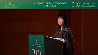 Full Version HKU 210th Congregation  Faculty of Business and Economics Summer Session 3 [upl. by Nikolos683]