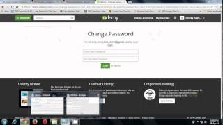 Insecure password reset mechanism Udemy [upl. by Reddin]