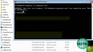 How to Replace  Fix explorerexe shell32dll in Windows 7 by Britec [upl. by Waddle]