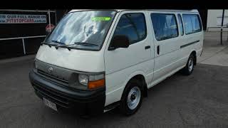 1995 Toyota Hiace LH125R Camper Van White 5 Speed Manual Bus [upl. by Milli]