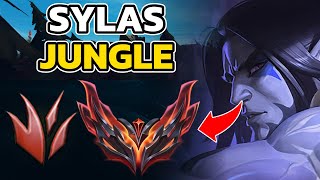 SYLAS JUNGLE GRANDMASTER GAMEPLAY LOL OFFMETA BUILDGUIDE HOW TO PLAY SYLAS JUNGLE [upl. by Michiko]