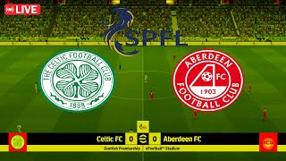 🔴LIVE  Celtic VS Aberdeen Scottish Premiership League Match Live celtic aberdeen [upl. by Ynnep387]