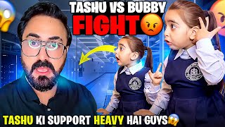 Tashu Aur Bubby Ki Fight  Heavy Support babytasha funny vlog [upl. by Rosmunda914]