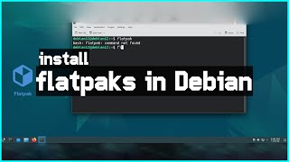 Debian Flatpak Snaps Install Discover plugin debian12 linux flatpak [upl. by Vladimar]