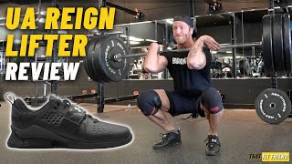 UA REIGN LIFTER REVIEW  Good First UA Weightlifting Shoe [upl. by Riamu]