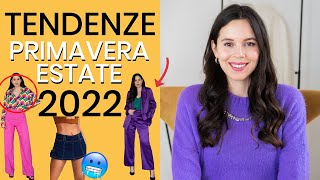 Le 16 TENDENZE top per la primavera estate 2022  Moda amp trend [upl. by Greenwald994]