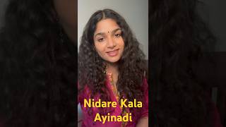 Nidhare Kala Ayinadi  Surya So Krishnan  aditibhavaraju  shorts [upl. by Malorie]