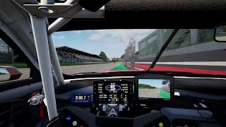 ACC Imola Ford Mustang GT3 Dry Track Guide Hotlap  Telemetry [upl. by Ludovico]