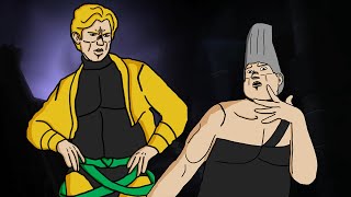 When Dio Carries Polnareff Down the Stairs in JoJos Bizarre Adventure featuring GoatonaStick [upl. by Aneloj]